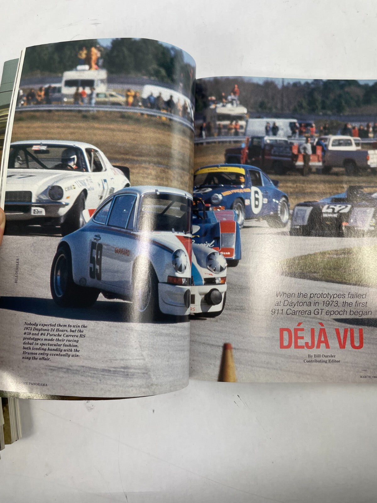 March 1994 Porsche Panorama Magazine When the prototypes failed at Daytona