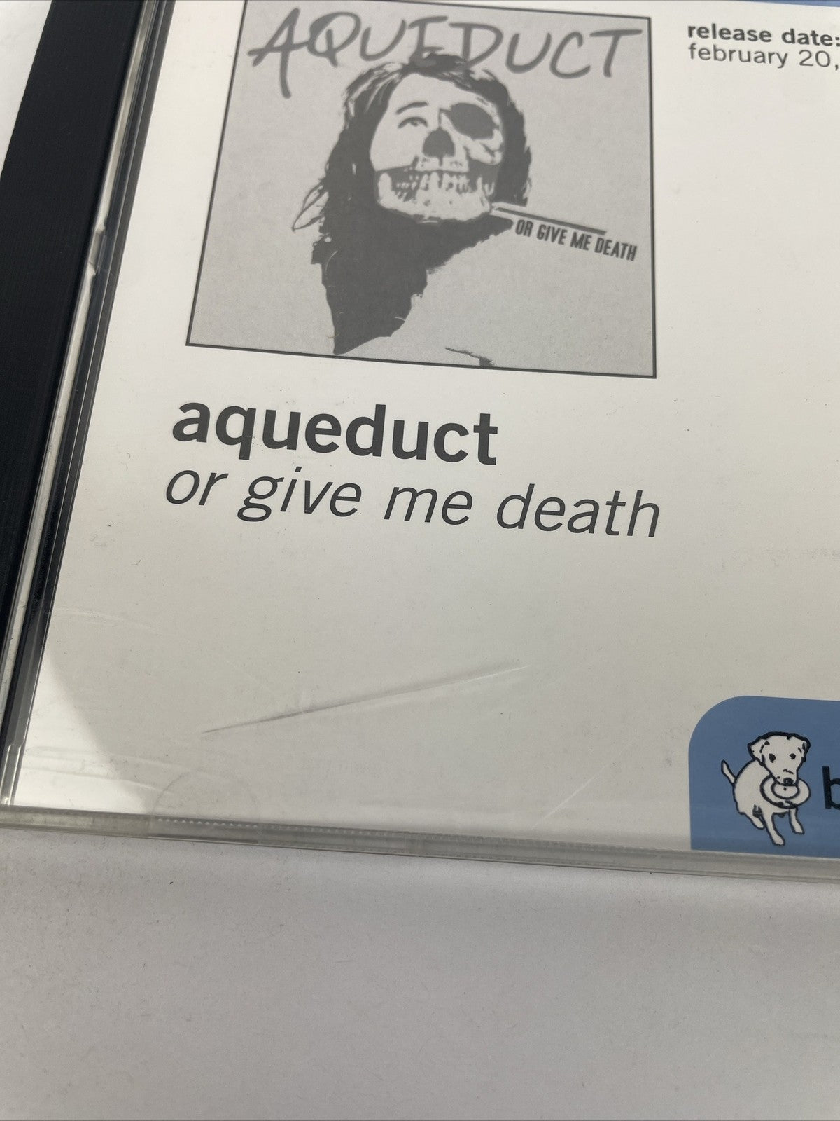 Aqueduct - Or Give Me Death (Promotional Digital Audio CD) barsuk  records    #2