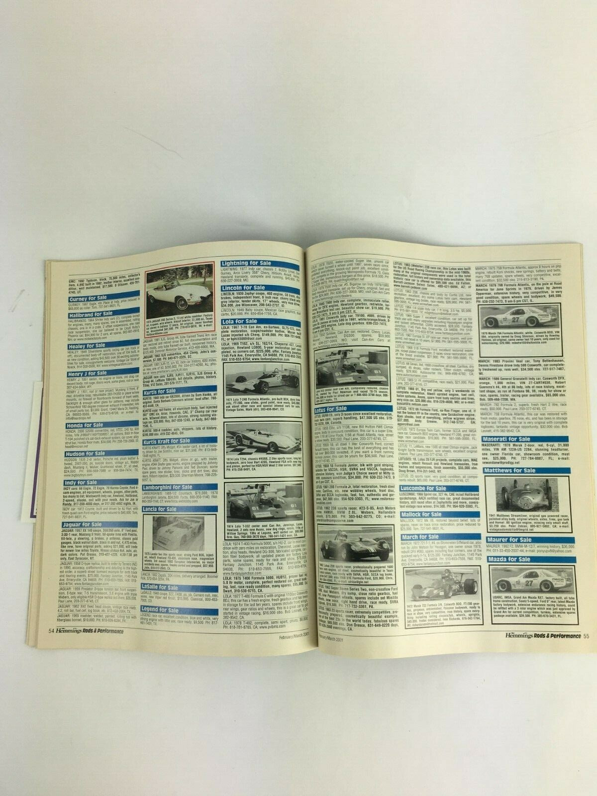March 2001 Rods & Performance Coffine-Nosed Custom Home-Built Street Rod Ever!