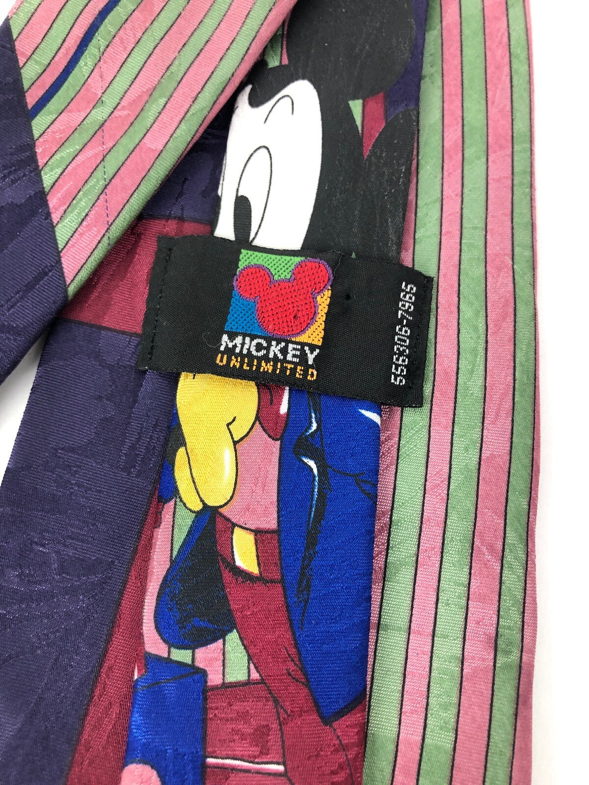 Mickey Unlimited Necktie Tie Mickey Mouse Singing Disney Phone Confused FSTSHP