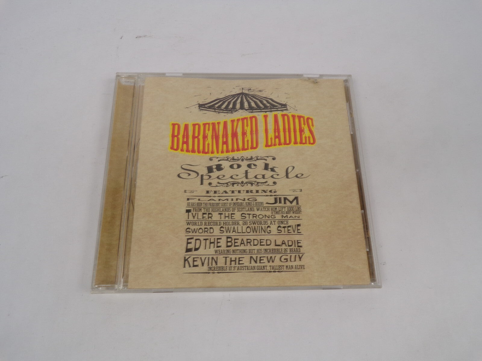 Barenaked Ladies Srook Pectacle Flaming Jim Tyler The Strong Man Sword SwalCD#67