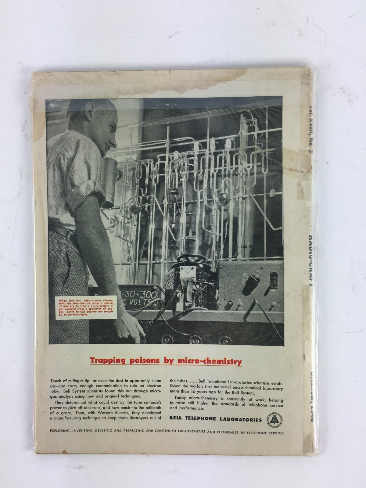 December 1946 Radio Craft Hugo Gernsback Magazine Supersonic Applications