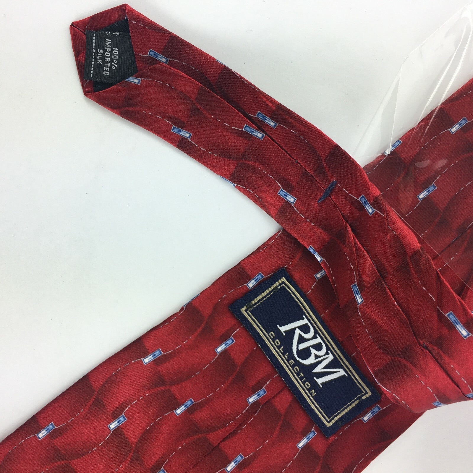 Genuine RBM 100% Silk Handmade Stylish Formal/Casual Tie Multi Coloured