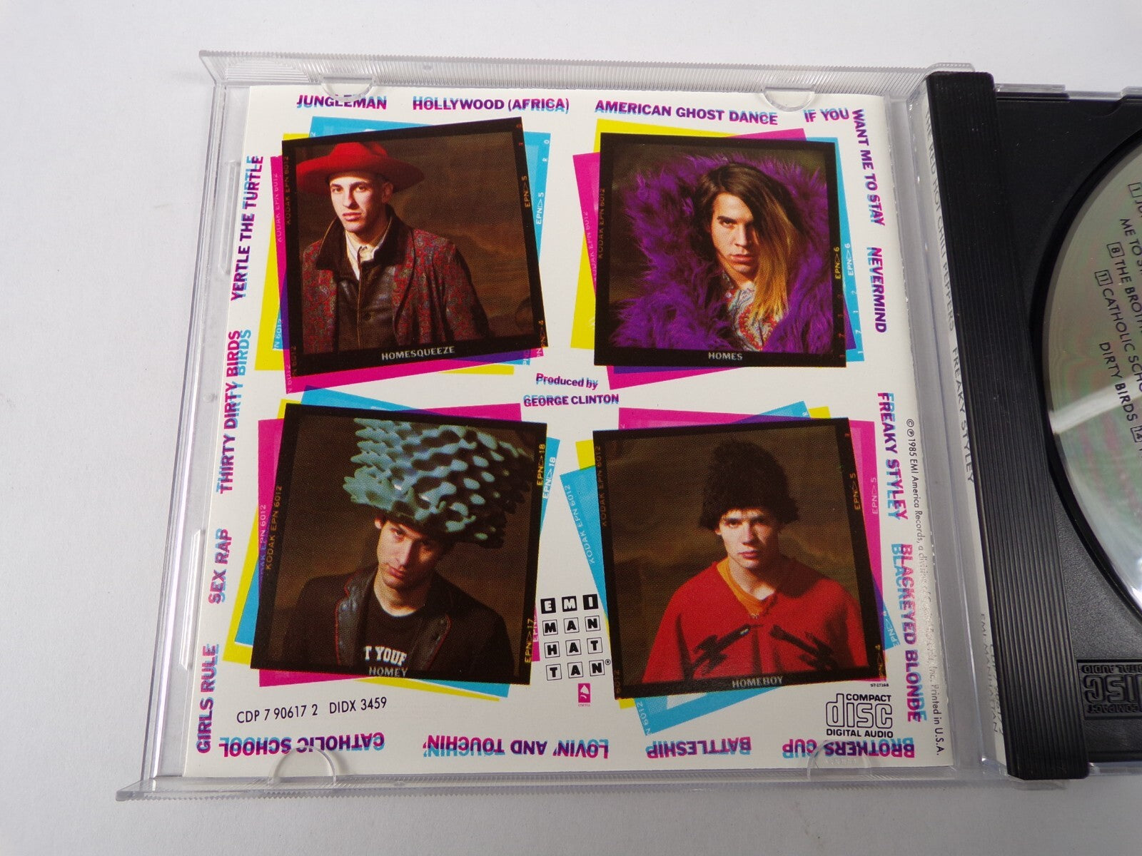 The Red Hot Chili Peppers Freaky Styley Jungle Man Hollywood Battle Ship CD#56