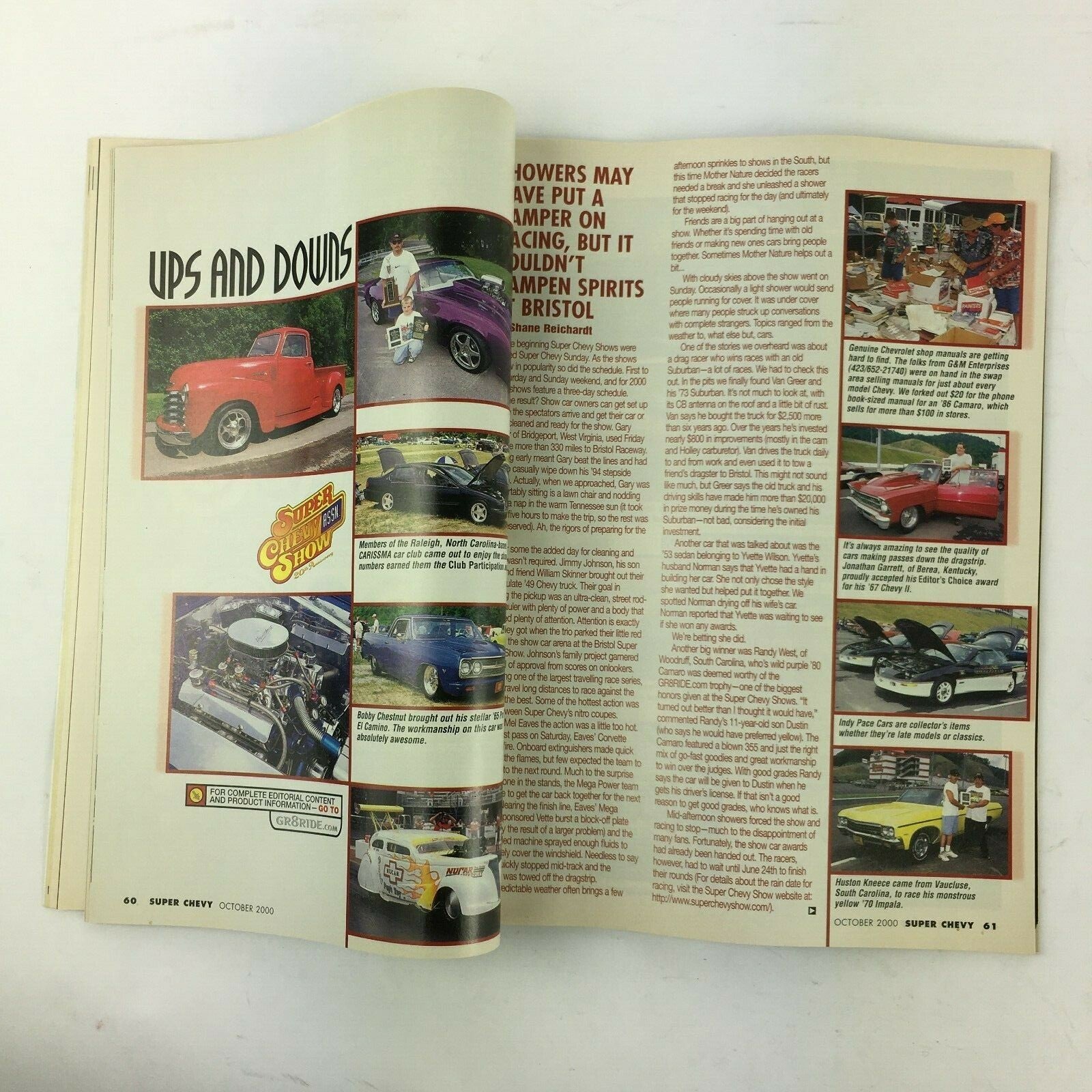 October 2000 Vol 29 Super Chevy Magazine What's It Worth ? 90Years Chevy Engines