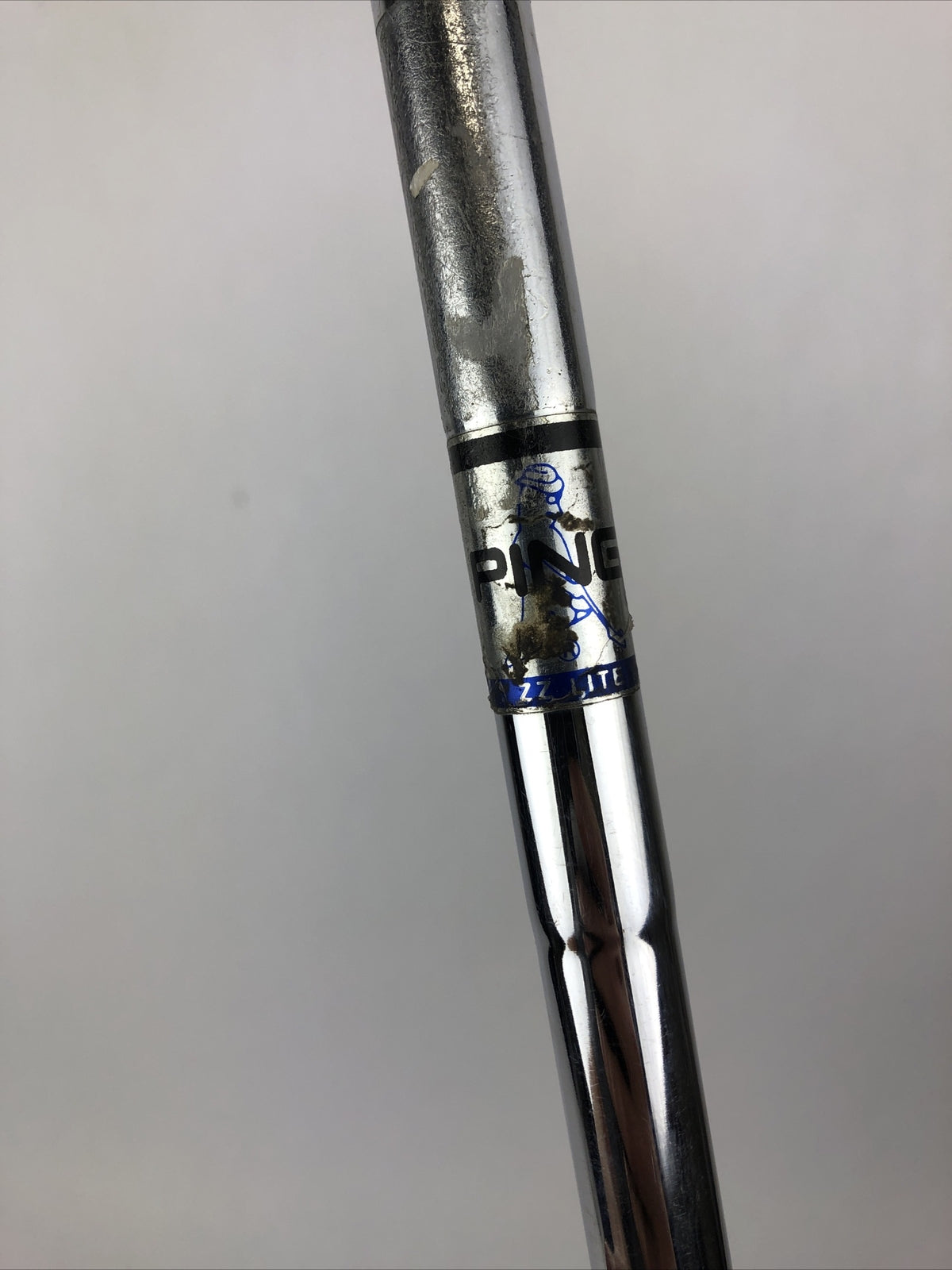 RH Ping Eye 2 Black Dot Single 9 Iron Stiff ZZ Lite Shaft w Chamois Jumbo Gripe