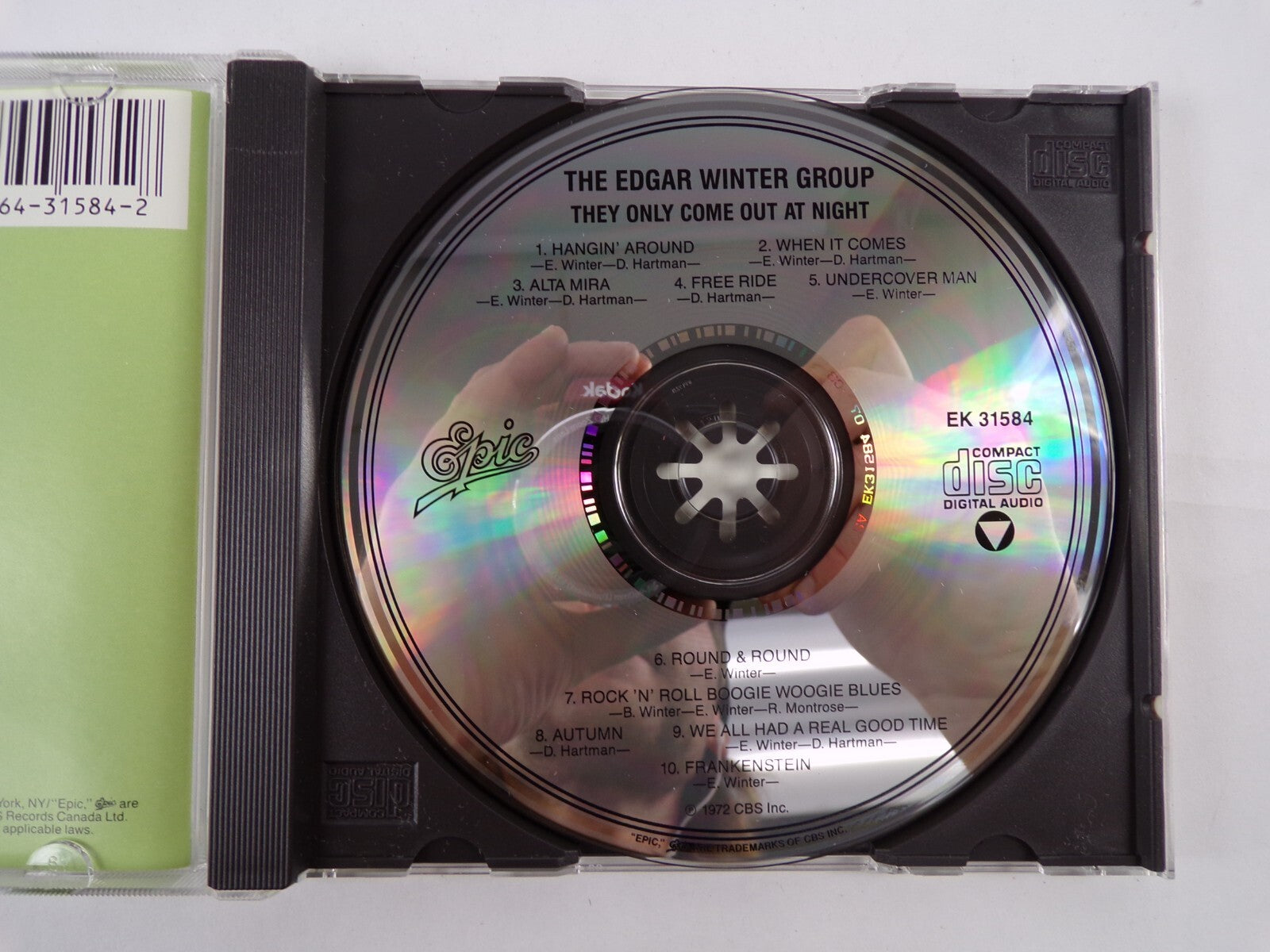 The Edgar Winter Group They Only Come Out At Night CD #18