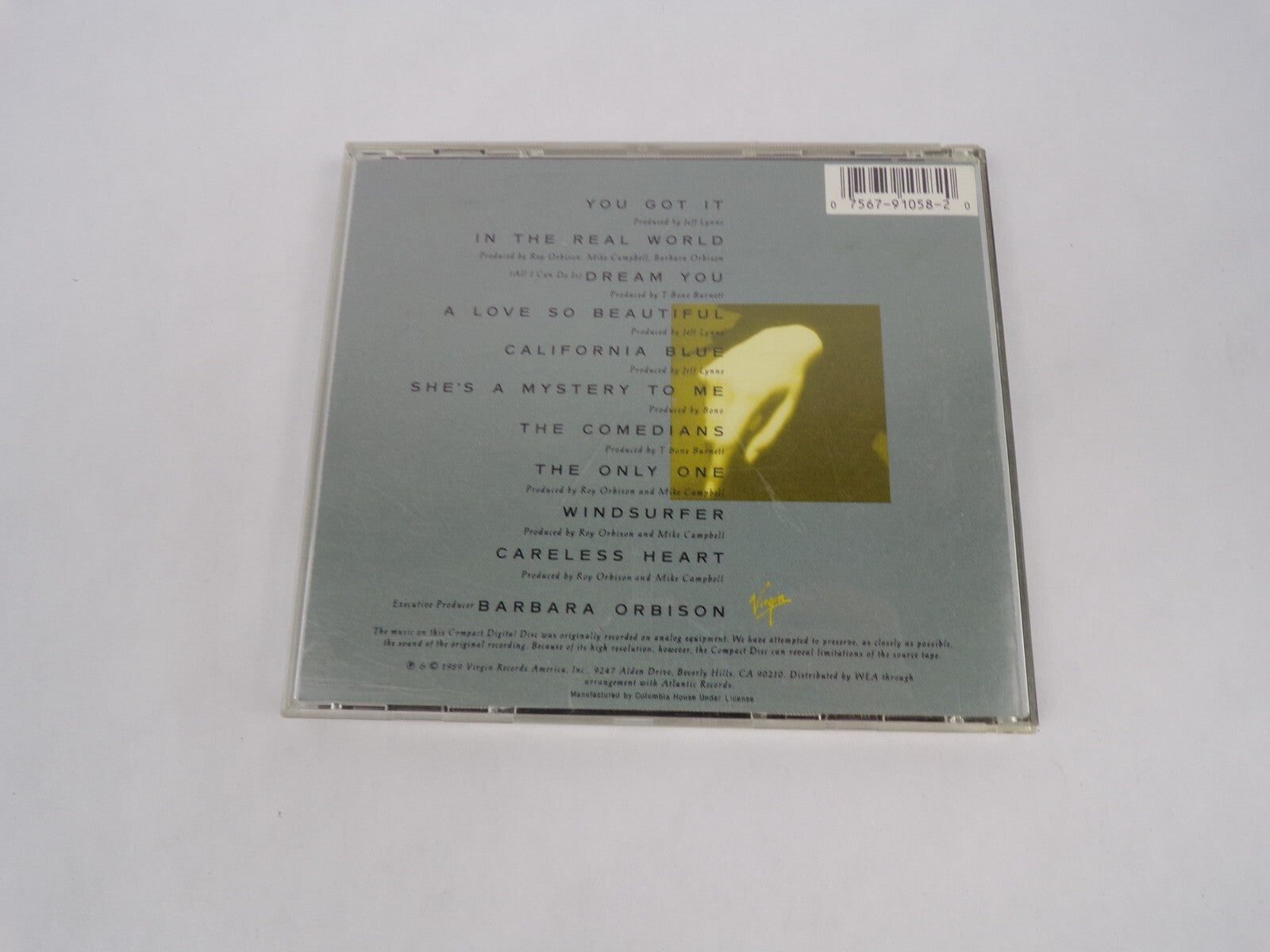 Roy Orbison Girl Mystery You Got It Dream You California Blue The Only One CD#63