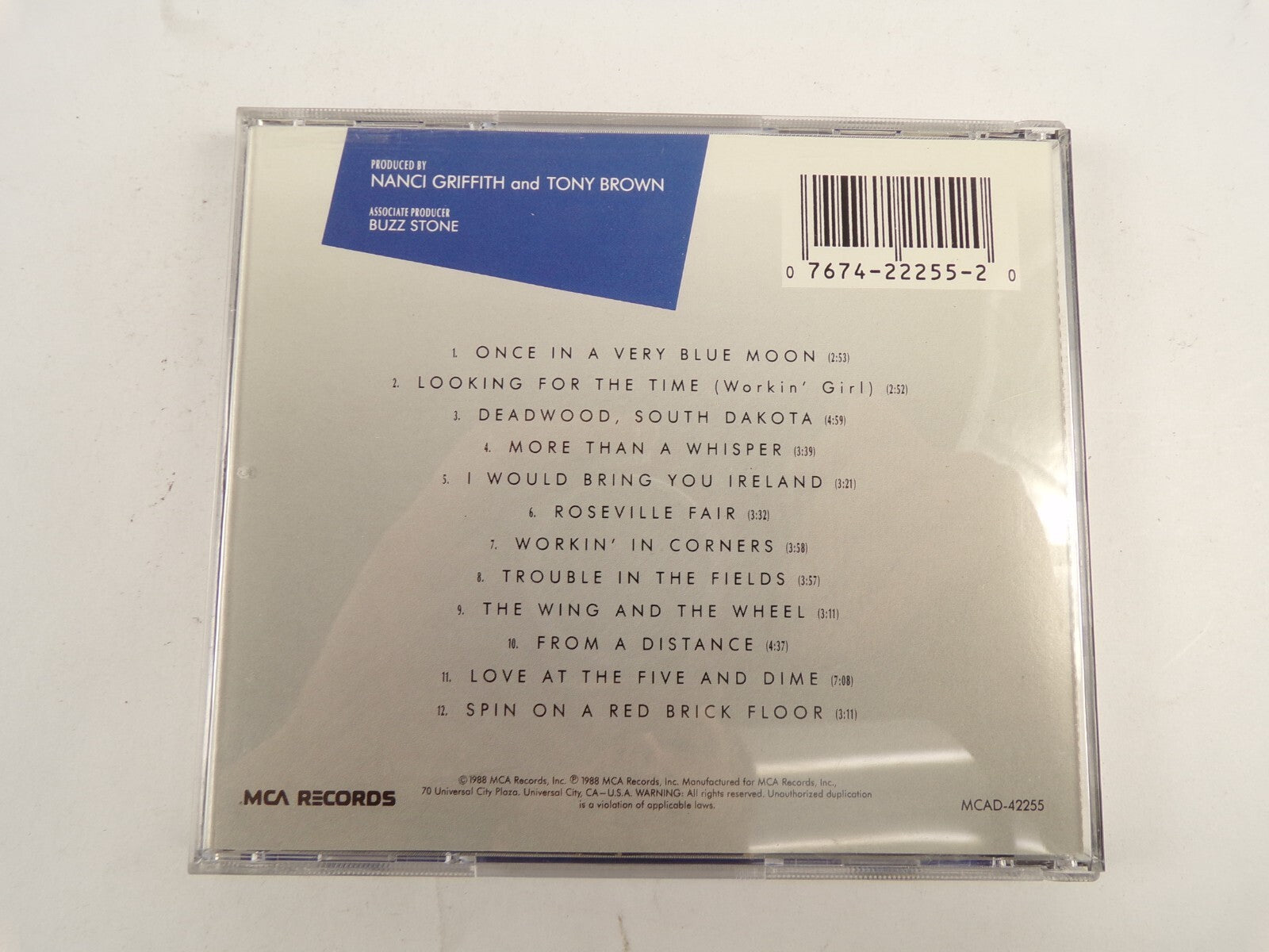One Fair Summer Evening Nanci Griffith Roseville Fair From A Distance CD#47