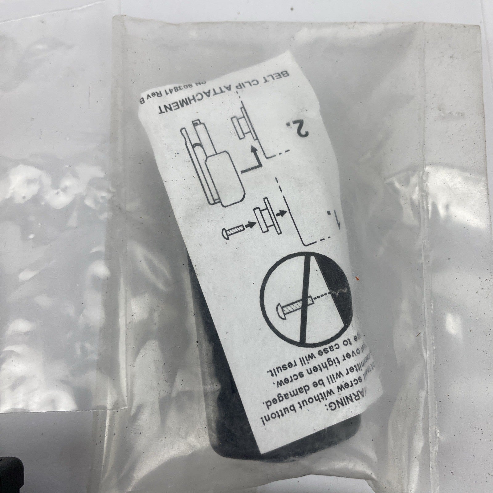 OEM Telex WT-500 UHF Wireless Beltpack Transmitter Band with Brand New Mic Clip