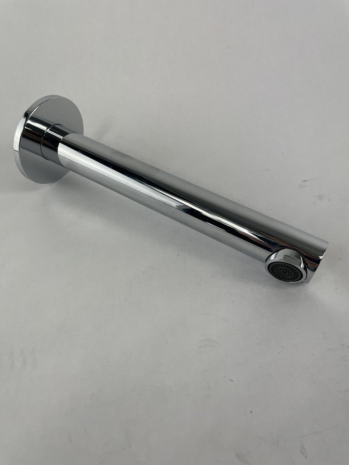 Zucchetti Z92176.1900 Built-In  Closer Wall Spout for Basin Length 7 7/8" Chrome