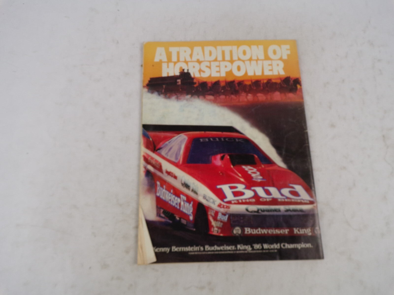 October 1987 Super Stock Pure Stock Survival Guide Fast Bracket Chevys! Budweise