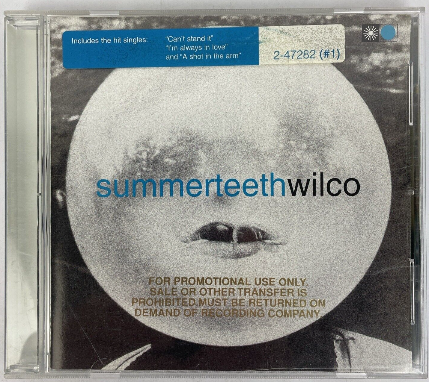 summerteeth , wilco Digital Audio CD, 1999 Reprise Records Promotional Copy -UVW