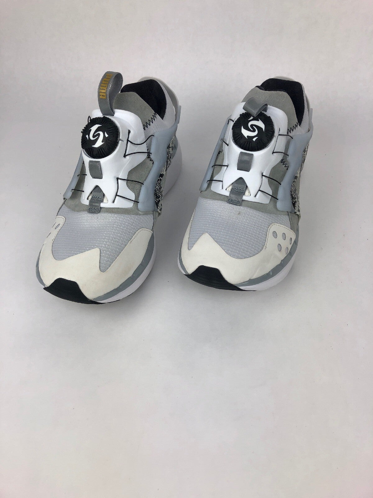 New Women's Puma Disc Blaze Nude Shoe Style Soft Gray White Size  7 UK - 7.5 US