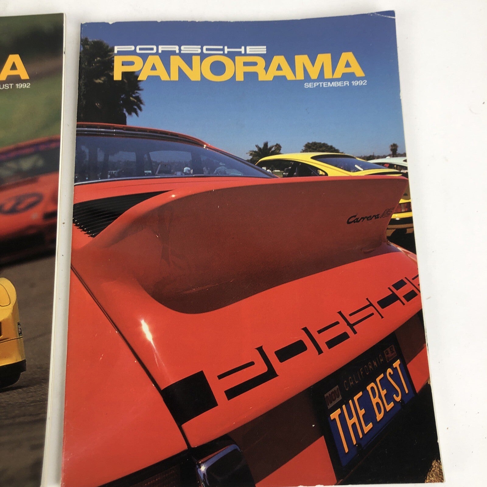Porsche Club of America Panorama Magazine LOT - 12 issues 1992 Complete LOOK