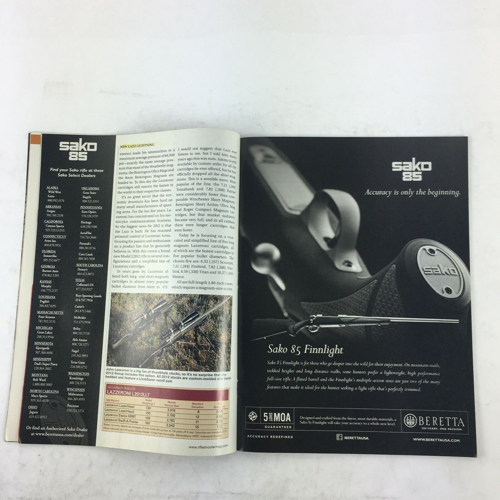 Rifle Shooter Magazine Turning Pro .300 BLK Lazzeroni Lightens Up 9mm Carbines
