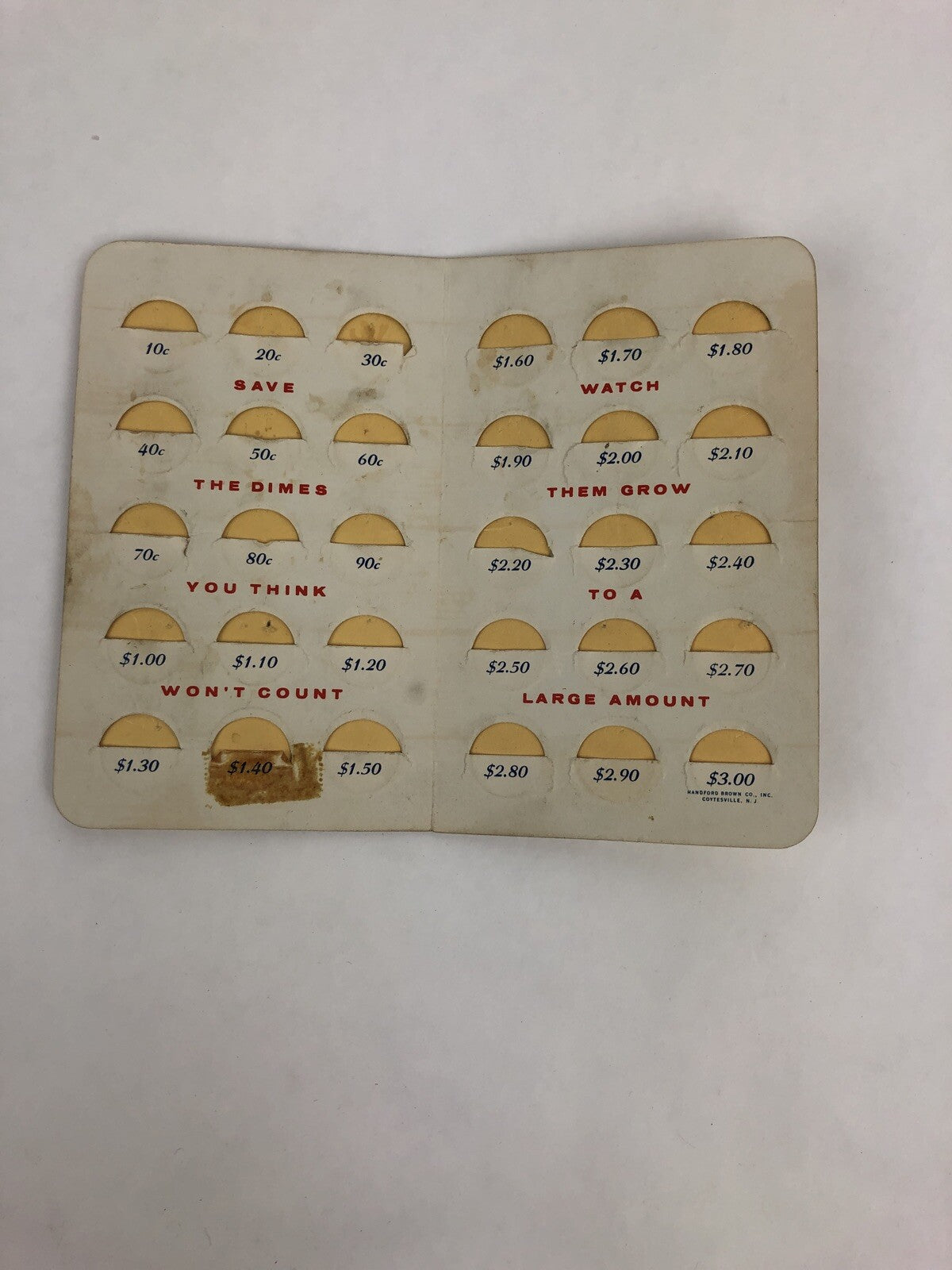 First Federal Savings and Loan Association of Of Cleveland Ohio Dime Coin Bank