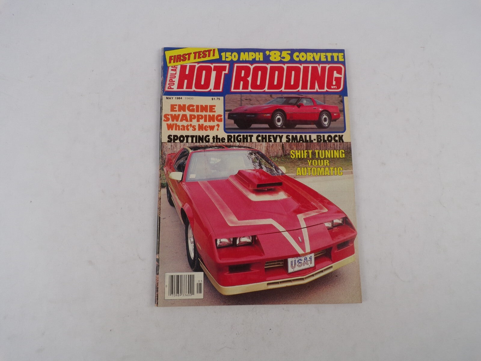 May 1984 Hot Rod Magazine First Test! 150 MPH '85 Corvette Engine Swapping What'