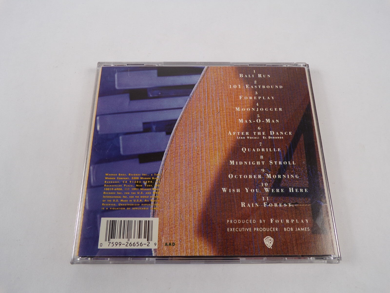 Fourplay Warner Bros Ball Run Eastbound Foreplay Moon Jogger Max- O- Man CD#12