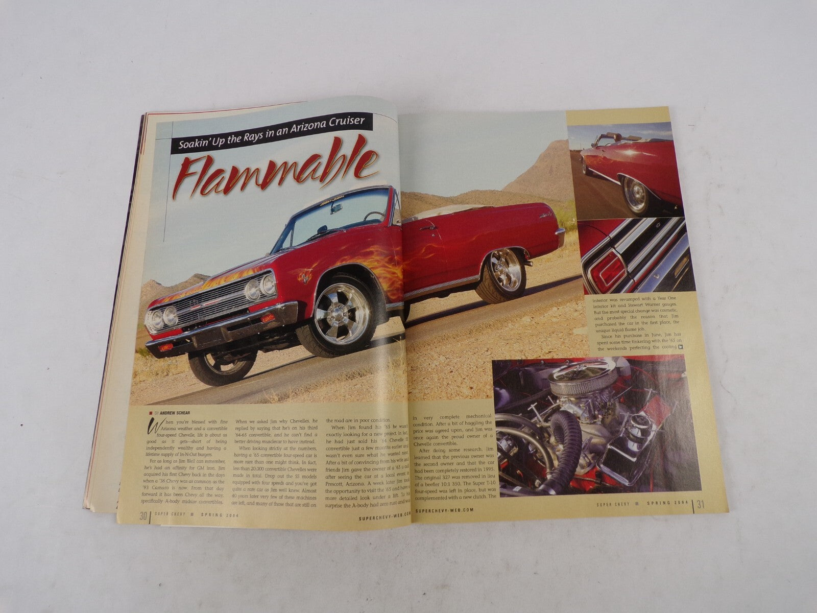 July 2004 Super Chevy Horsepower Handling & Drop-Top Drives Inside Project ''X''