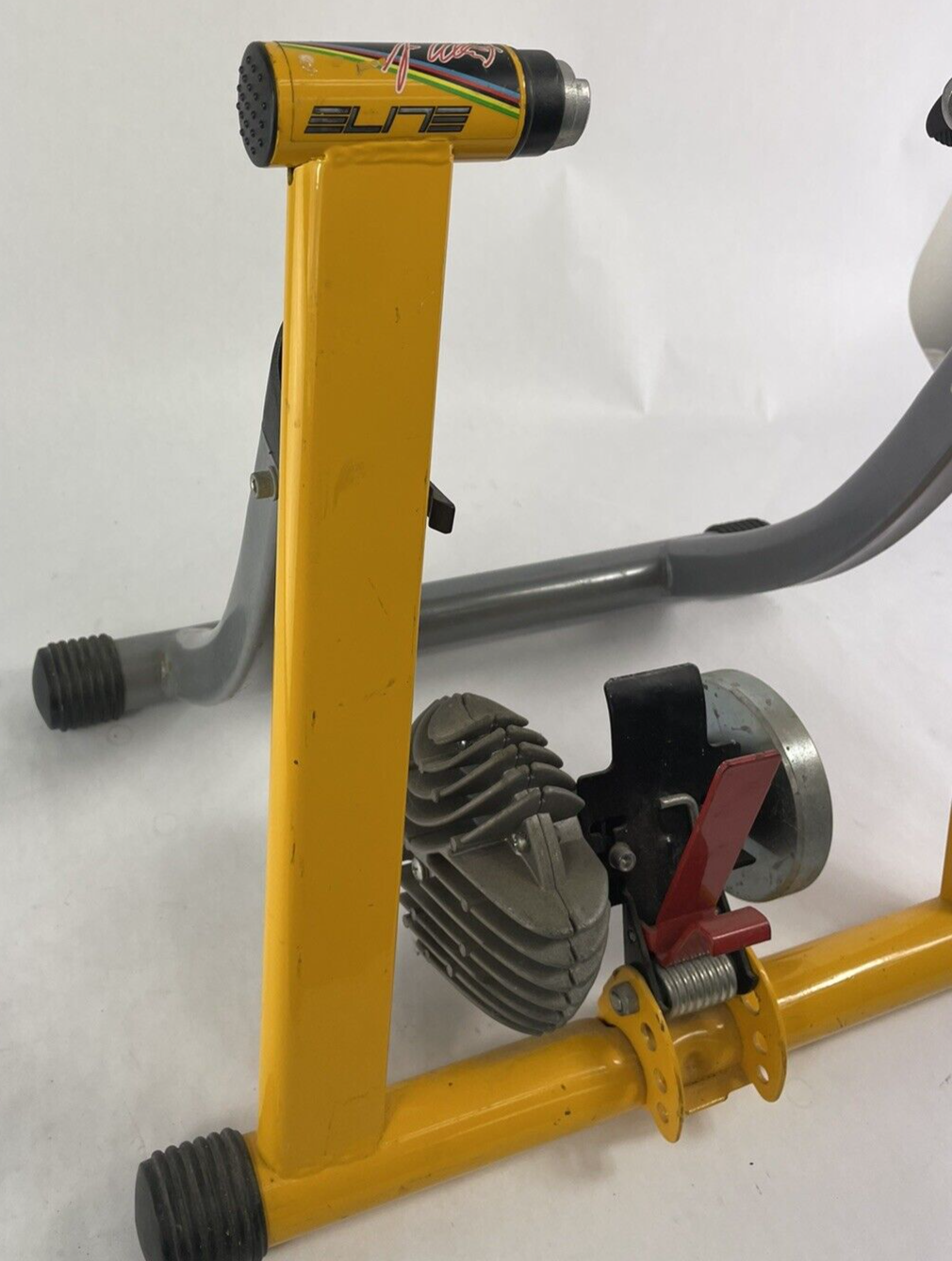 VOLARE Elite Personal indoor bicycle trainer yellow Jan Ullrich edition made in Italy