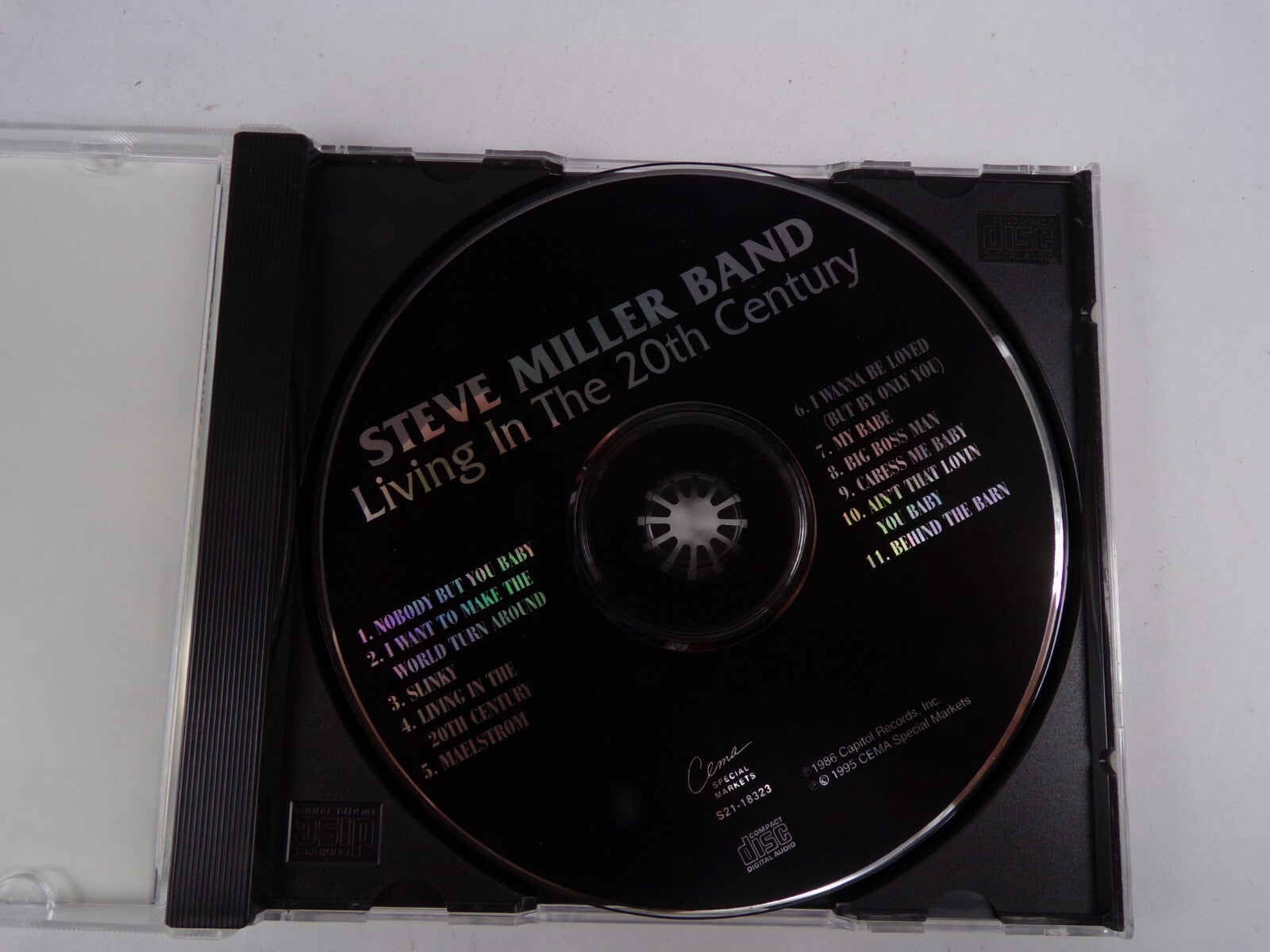 Steve Miller Band Living In The 20th Century Nobody But You Baby Slinky CD#39