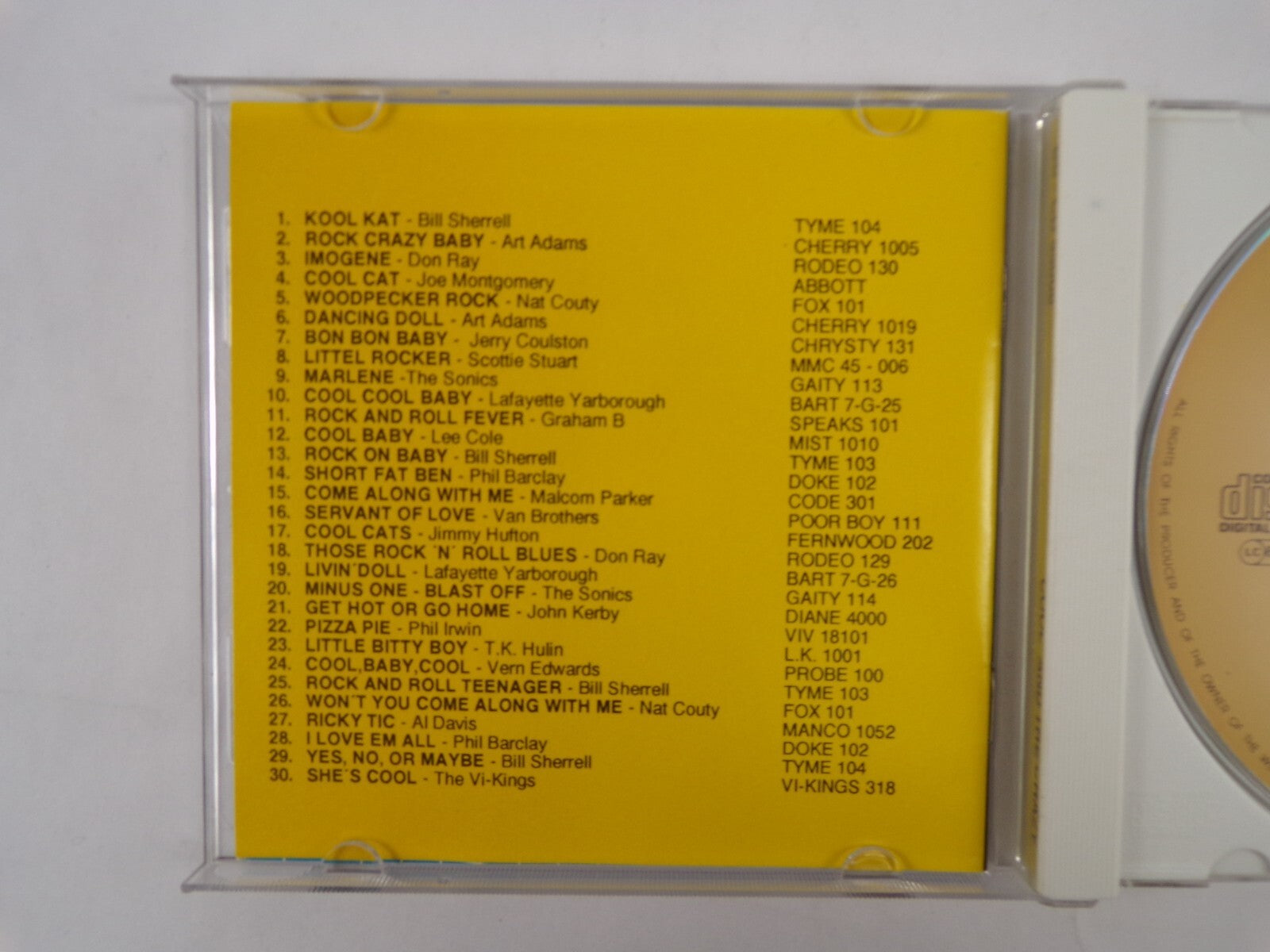 The Cool And Crazy Dancing Doll  Buffalo Bop CD #18