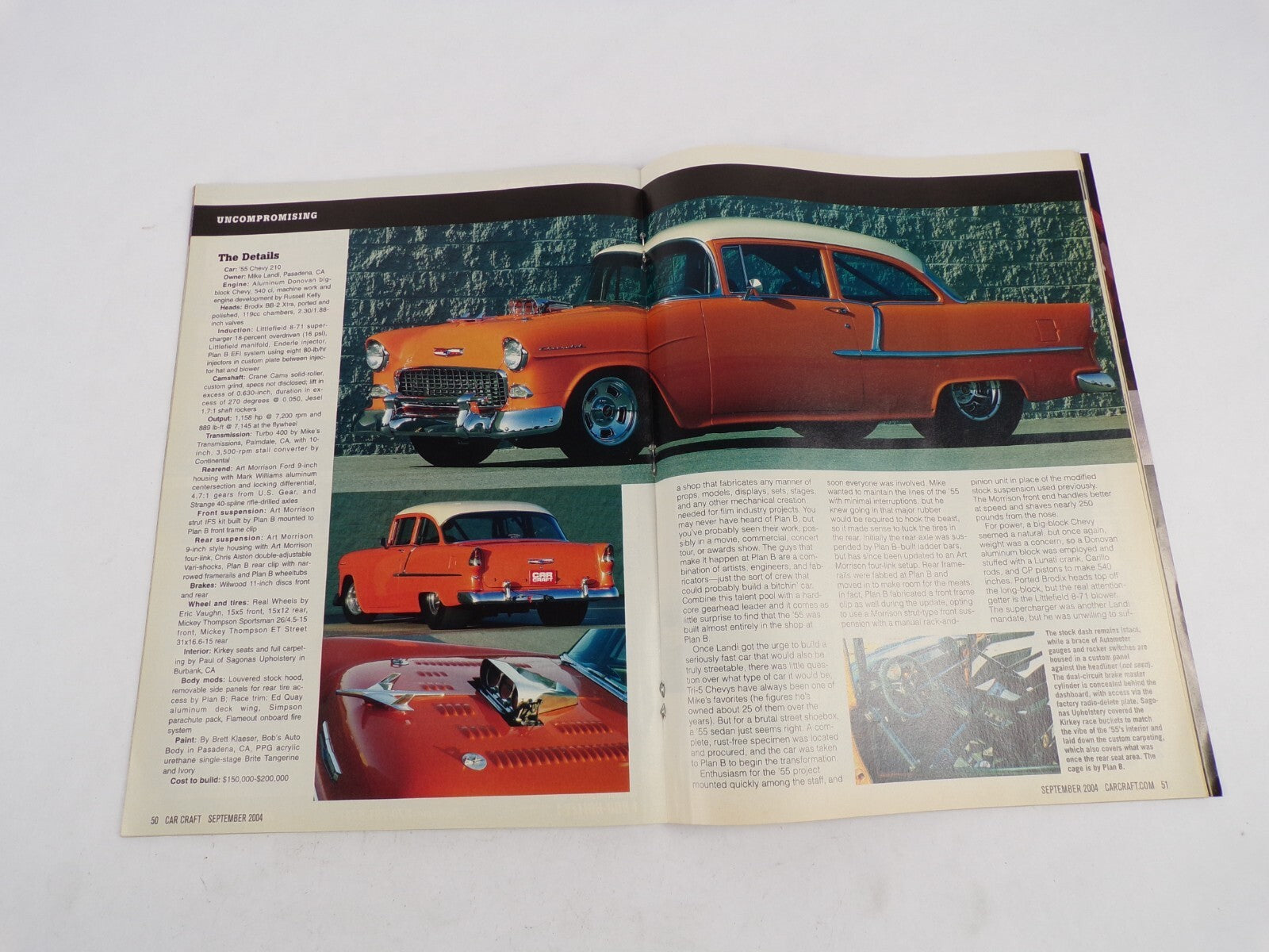 September 2004 Car Craft Ultimate Performers Own The Road! "Free" HP: Air Cleane