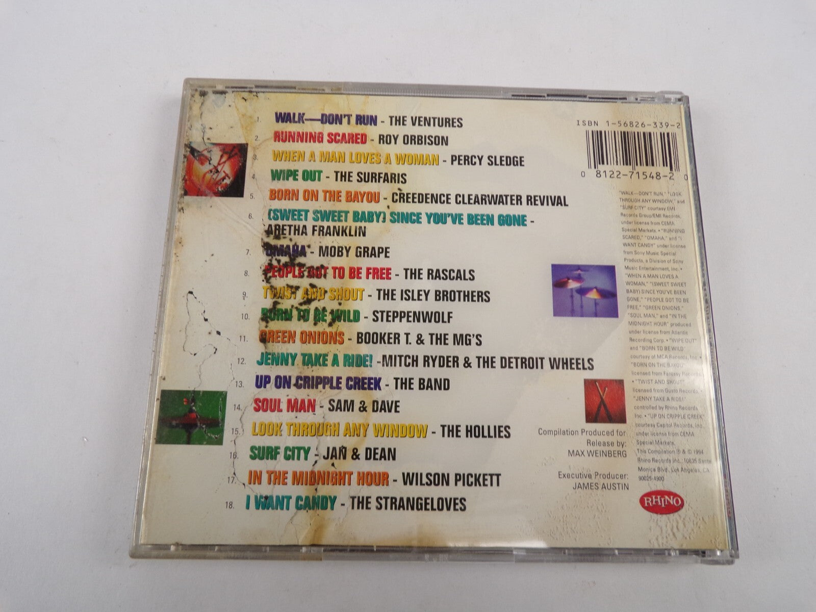 Max Weinberg Presents Let There Be Drums Vol 2 The 60s Walk Don't Run CD#37