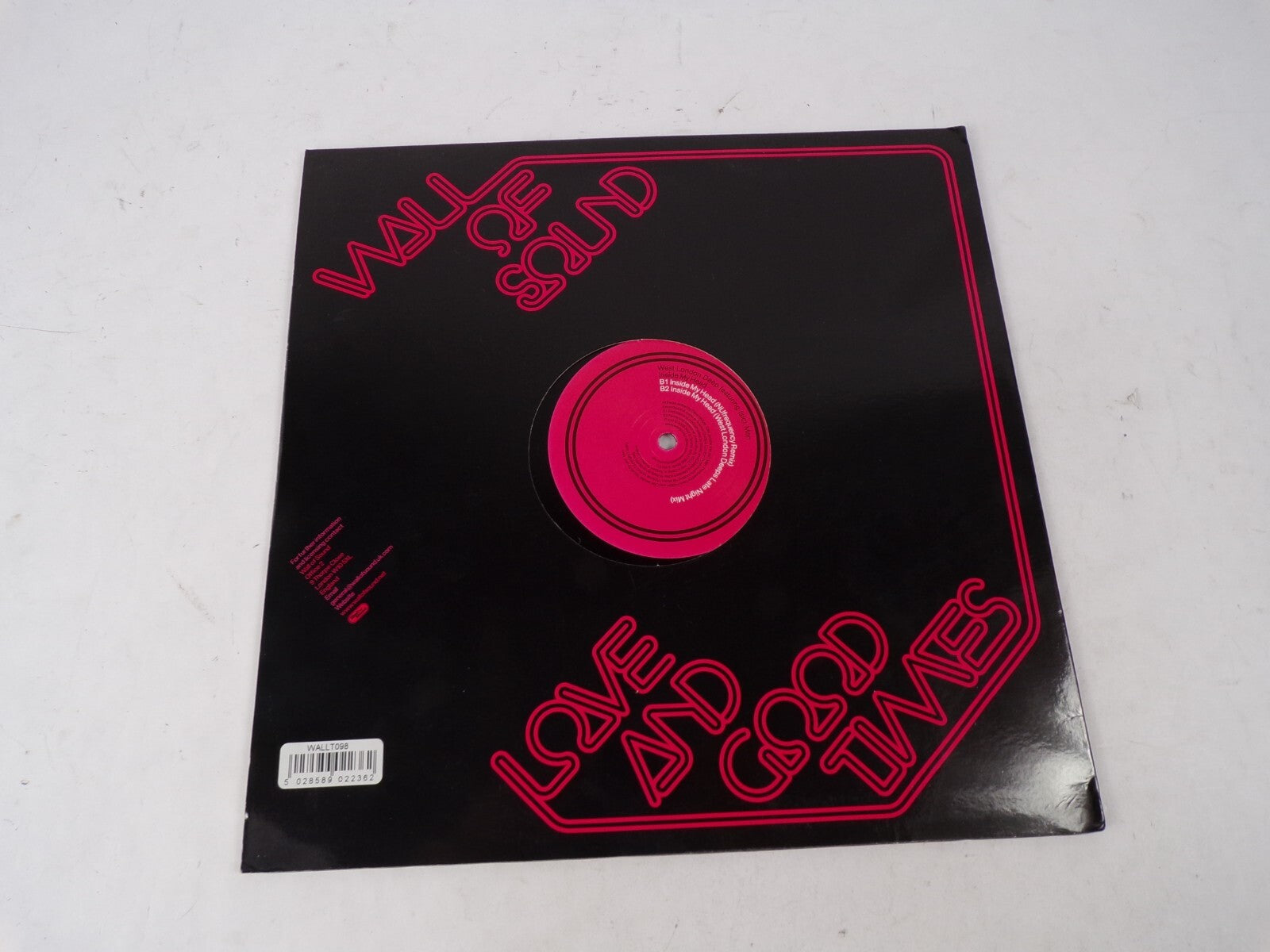 Love And Good Times Inside My Heart West London Deeps Late Night Vinyl Record