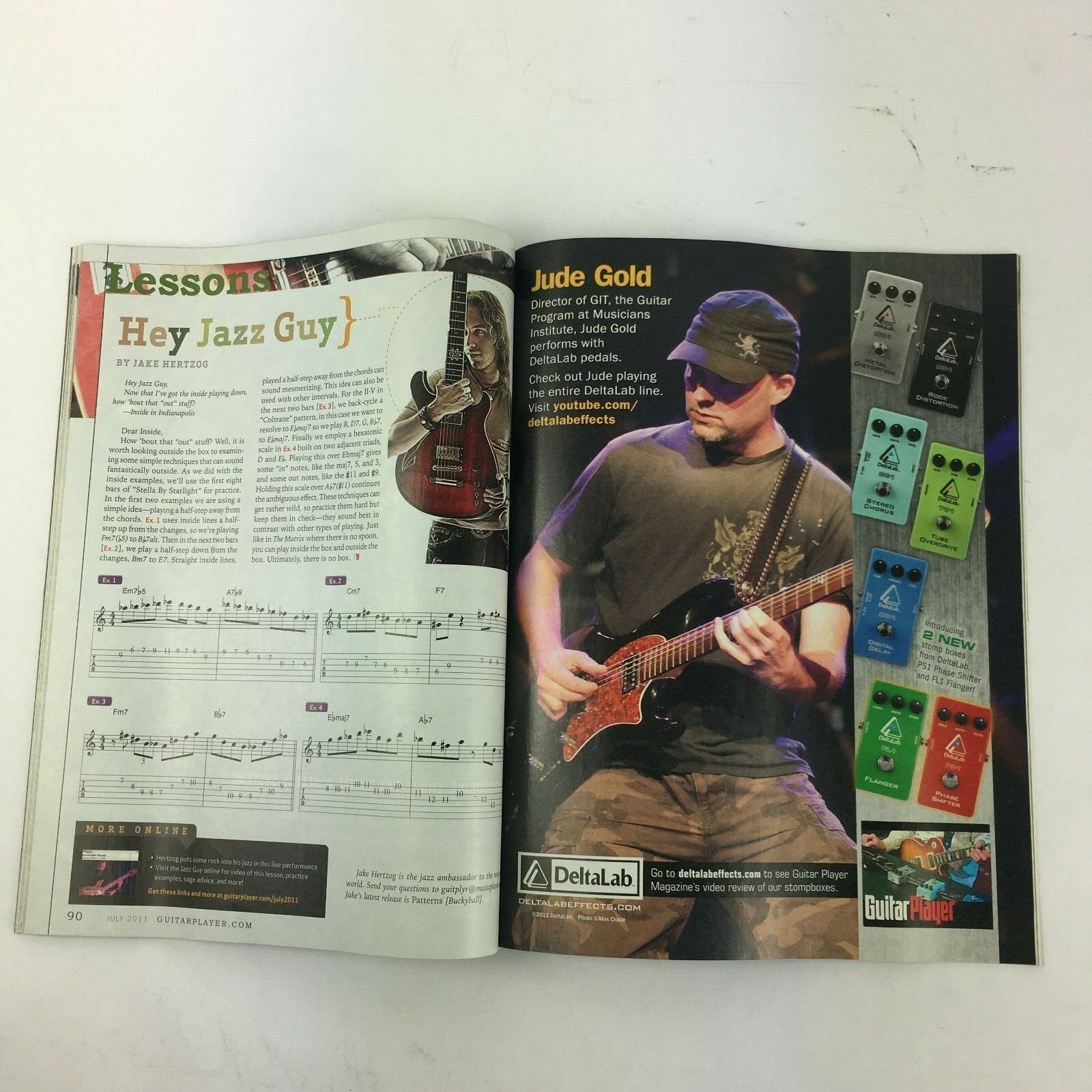 July 2011 Guitar Player Magazine Guthrie Govan Savior of Shred ? Jimmy Page