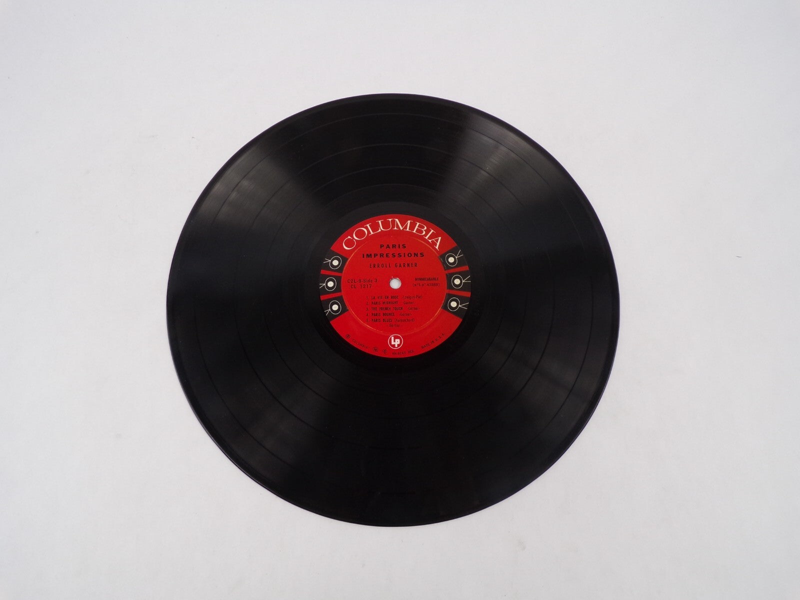 Paris Impressions Erroll Garner I Love Paris French Doll Vinyl Record