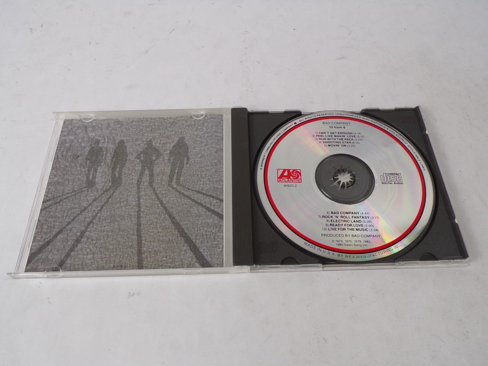 Company Bad Can't Get Enough Feel Like Makin' Love Run With The Pack Movin'CD#41