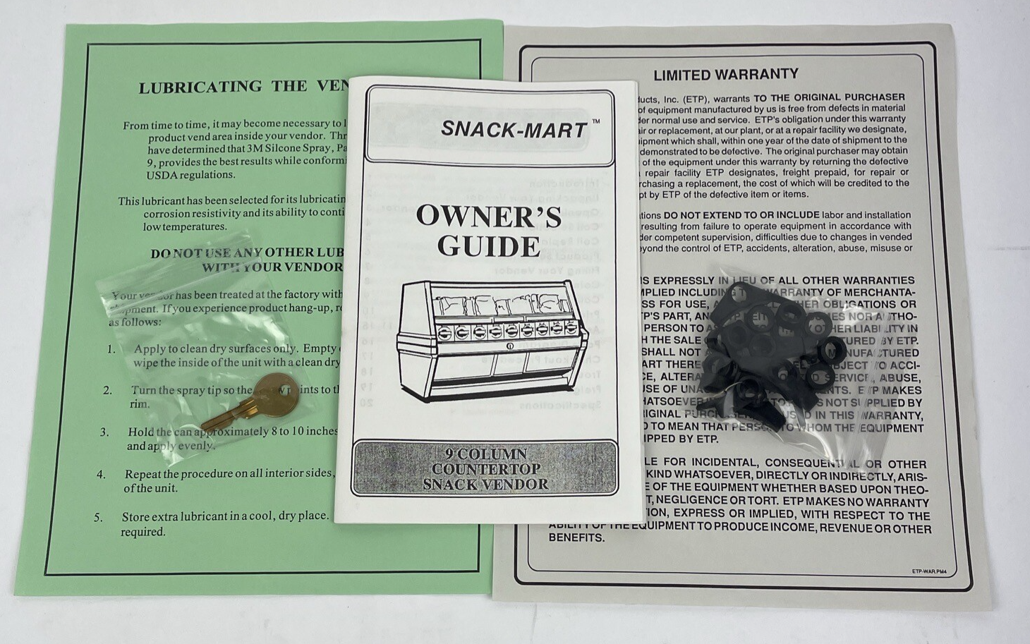 Snack-Mart 9 Column Countertop Snack Vendor Vending Machine - Brand New in Box