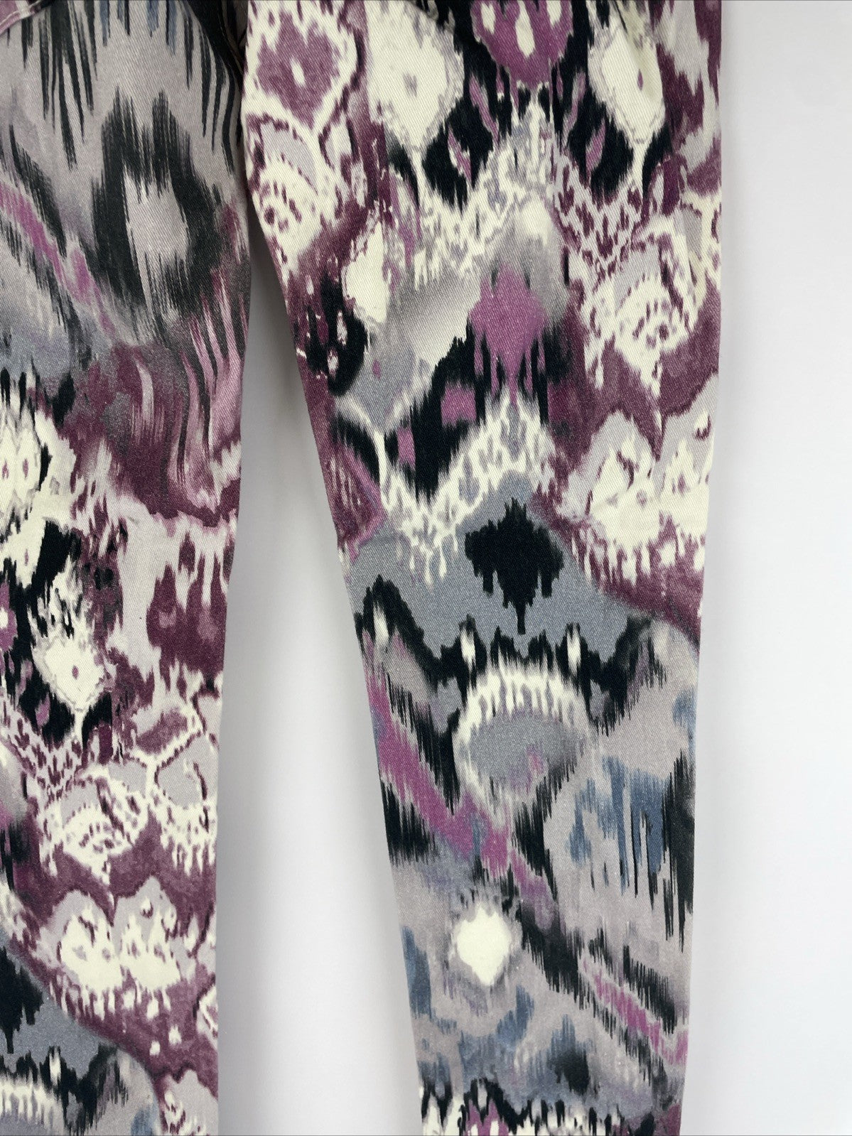 CARMA Tie Dye Skinny Fit Jeans Women's Size 23 High Rise Stretch Denim NEW