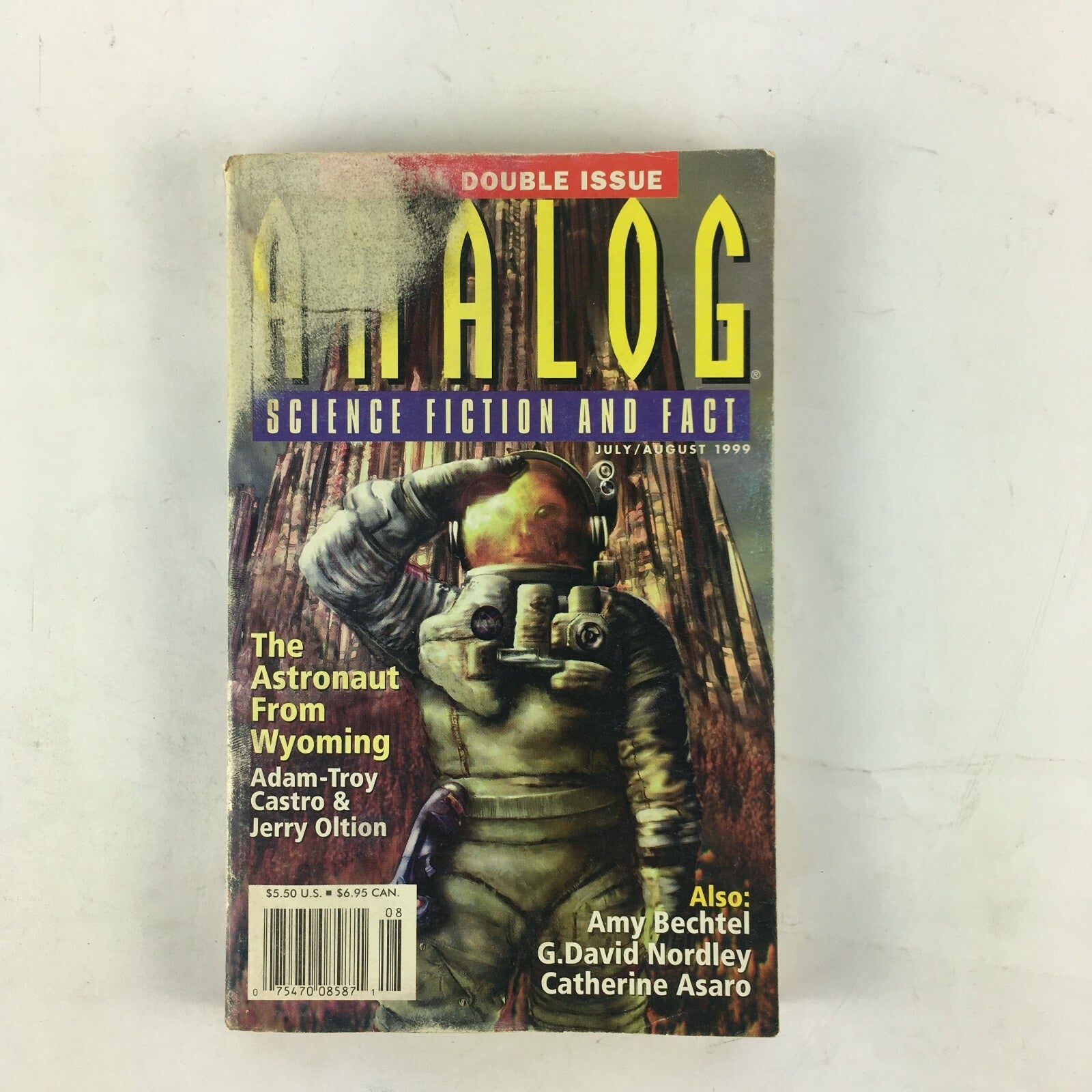 August 1999 Analog Science Fiction Fact Magazine The Astronaut from Wyoming