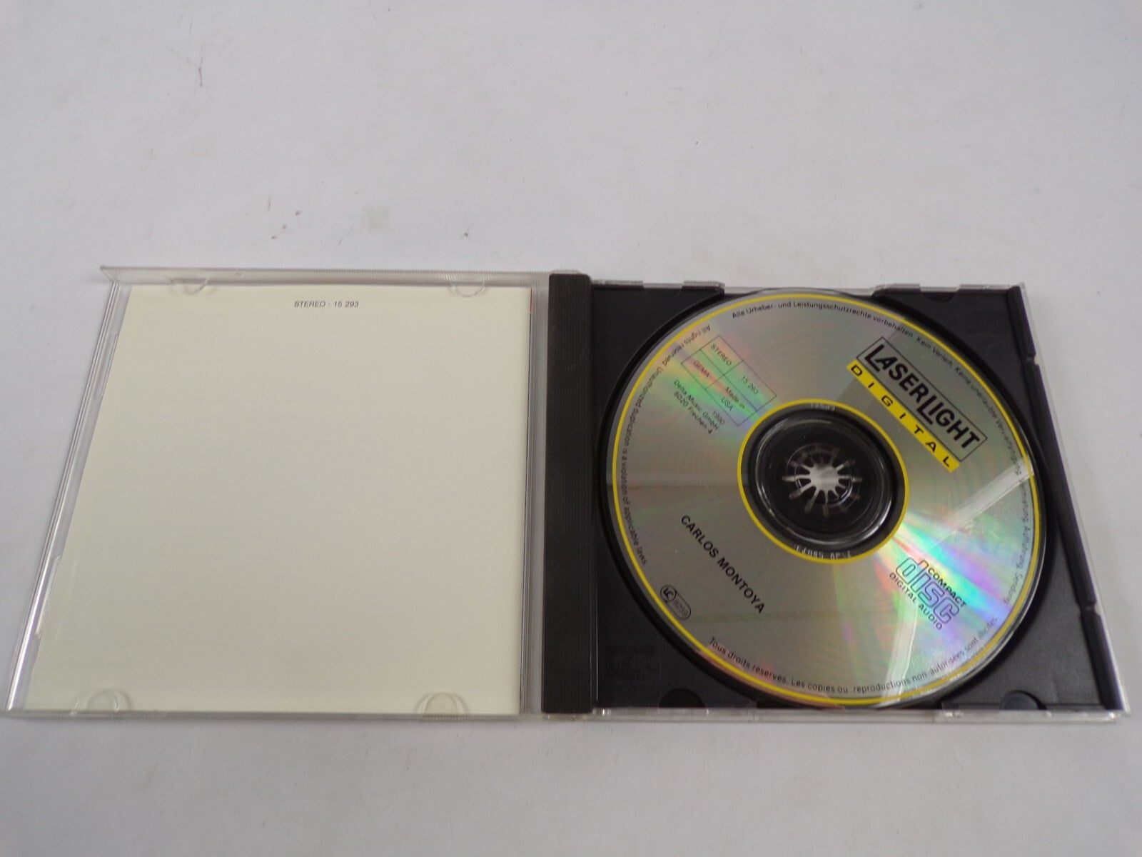 Crystal Clear Collection- Audiophile Recordings Carlos Montoya Flamenco CD #43