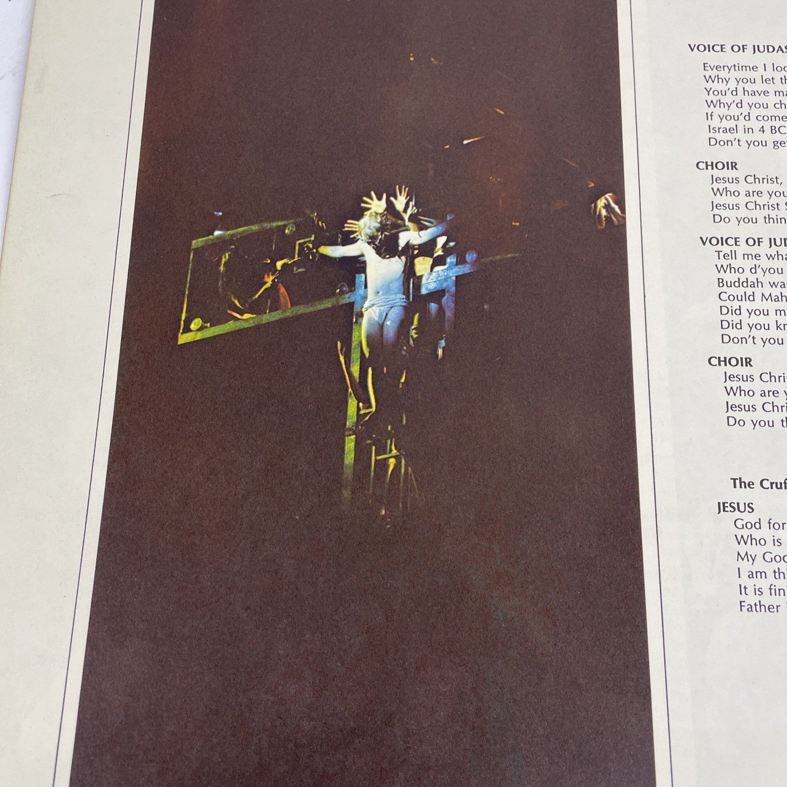 1971 New York Broadway Jesus Christ Superstar Souvenir Program and Libretto