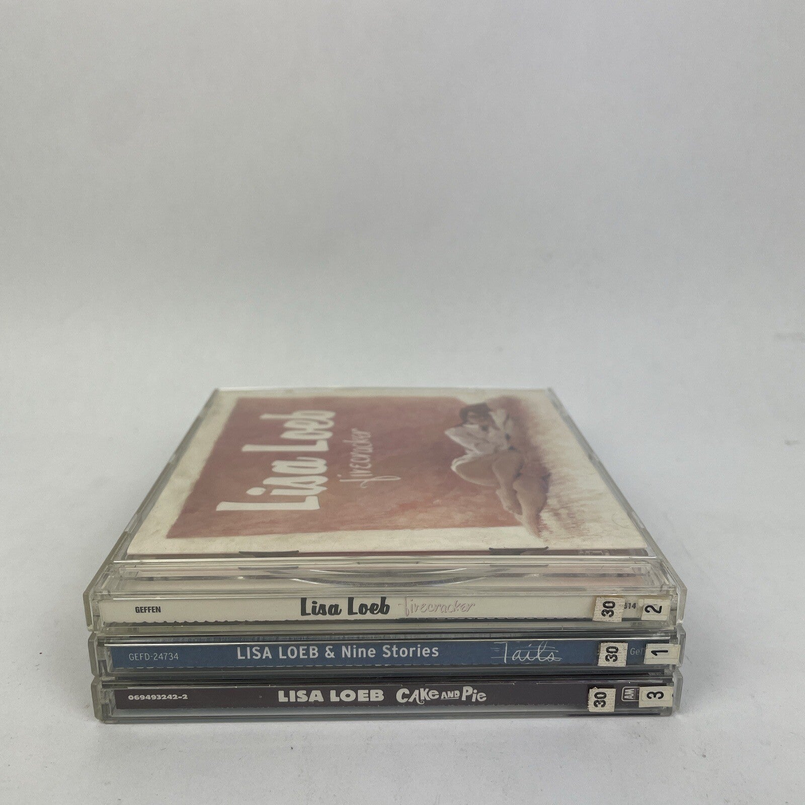 Lisa Loeb Lot of 3 CD(s)   & Nine Stories:  Tails + Firecracker + Cake And Pie L
