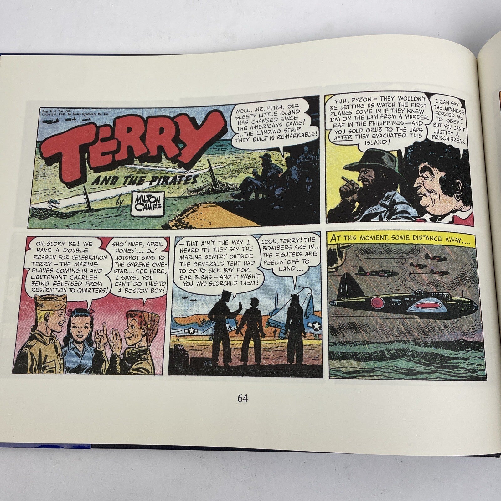 Terry and the Pirates Color Sundays Vol 11 (1944-1945) Flying Buttress HC - VGC