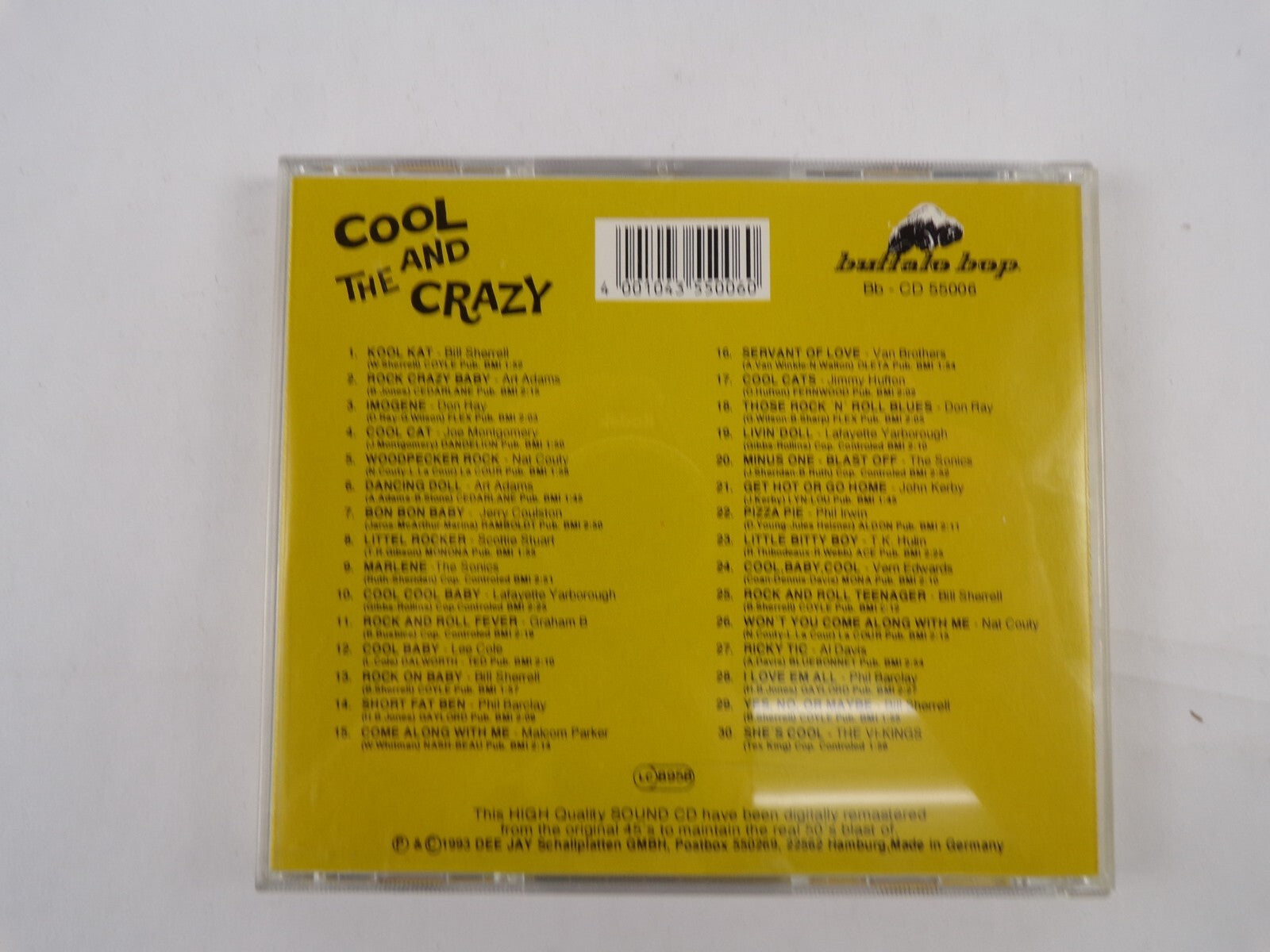 The Cool And Crazy Dancing Doll  Buffalo Bop CD #18