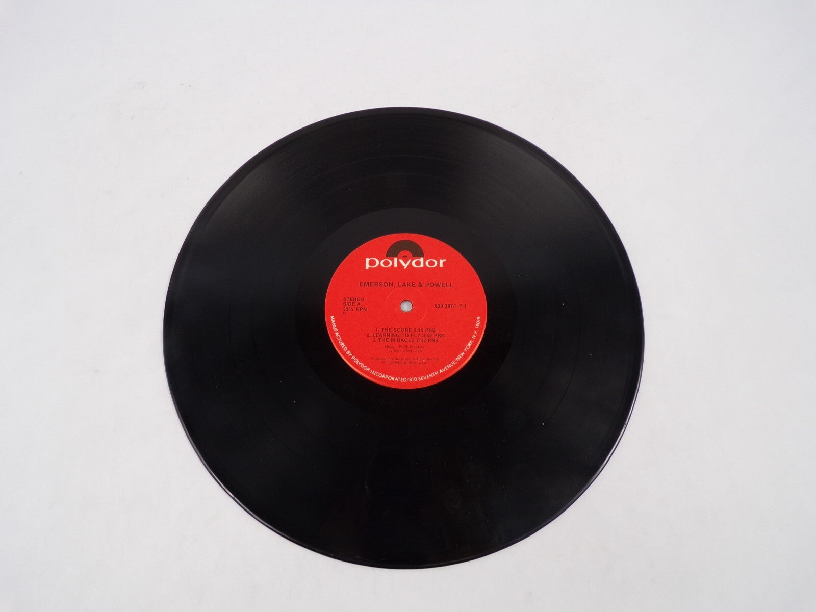Emerson Lake & Powell Touch And Go Love Blind Step Aside Vinyl Record
