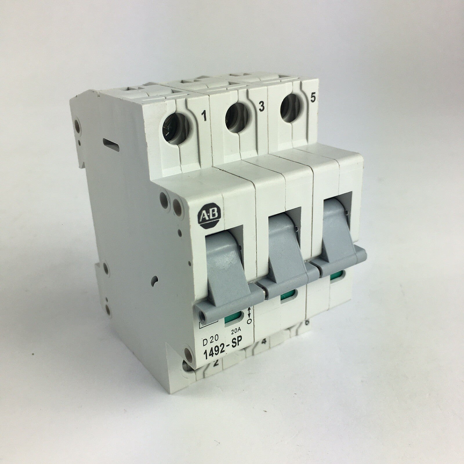 Allen Bradley 1492-SP3D200 Breaker, Miniature, 20A, 3P, 480Y/277VAC