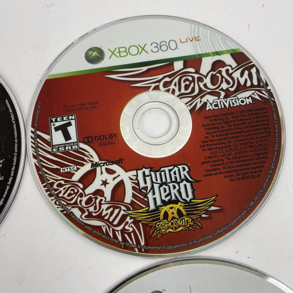 6 x XBOX 360 XBOX Live Aerosmith, HALO 3, GTA4, Madden, Forza 2, Monster Maddnes