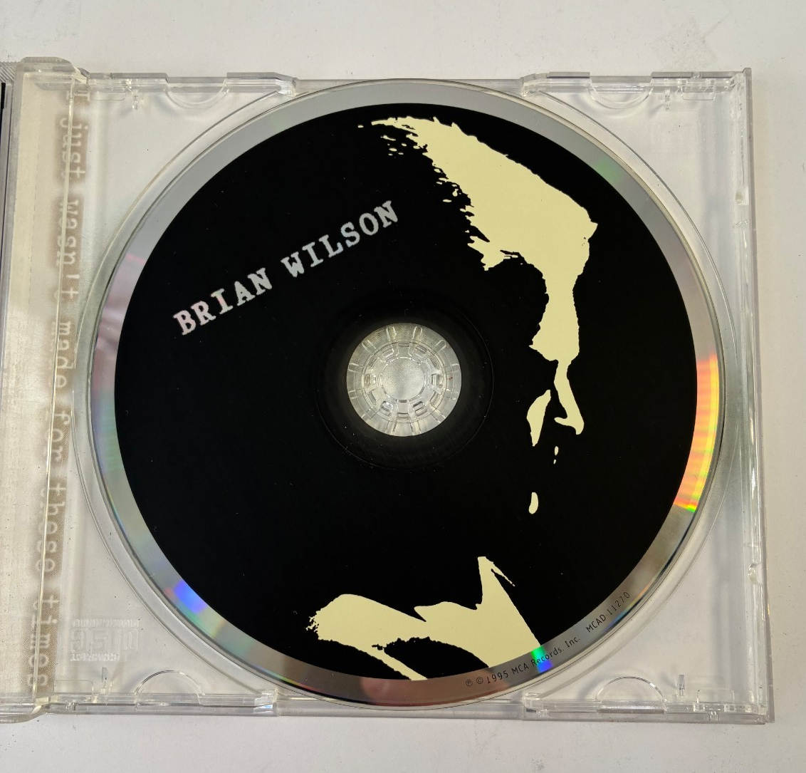 I Just Wasn't Made For These Times Brian Wilson MCA Records CD 1995