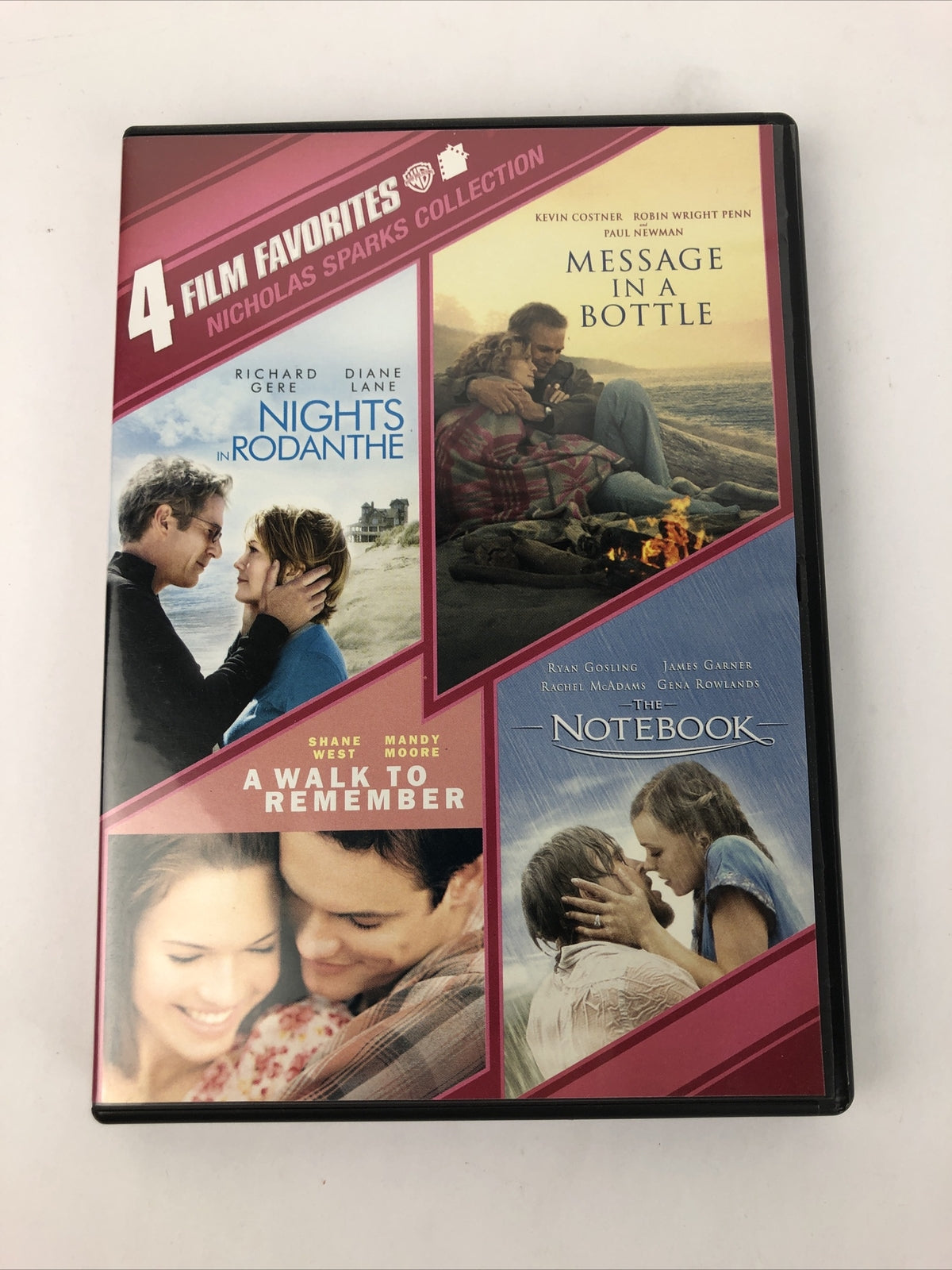 Nicholas Sparks Collection: 4 Film Favorites (DVD, 2011, 4-Disc Set) Free Ship