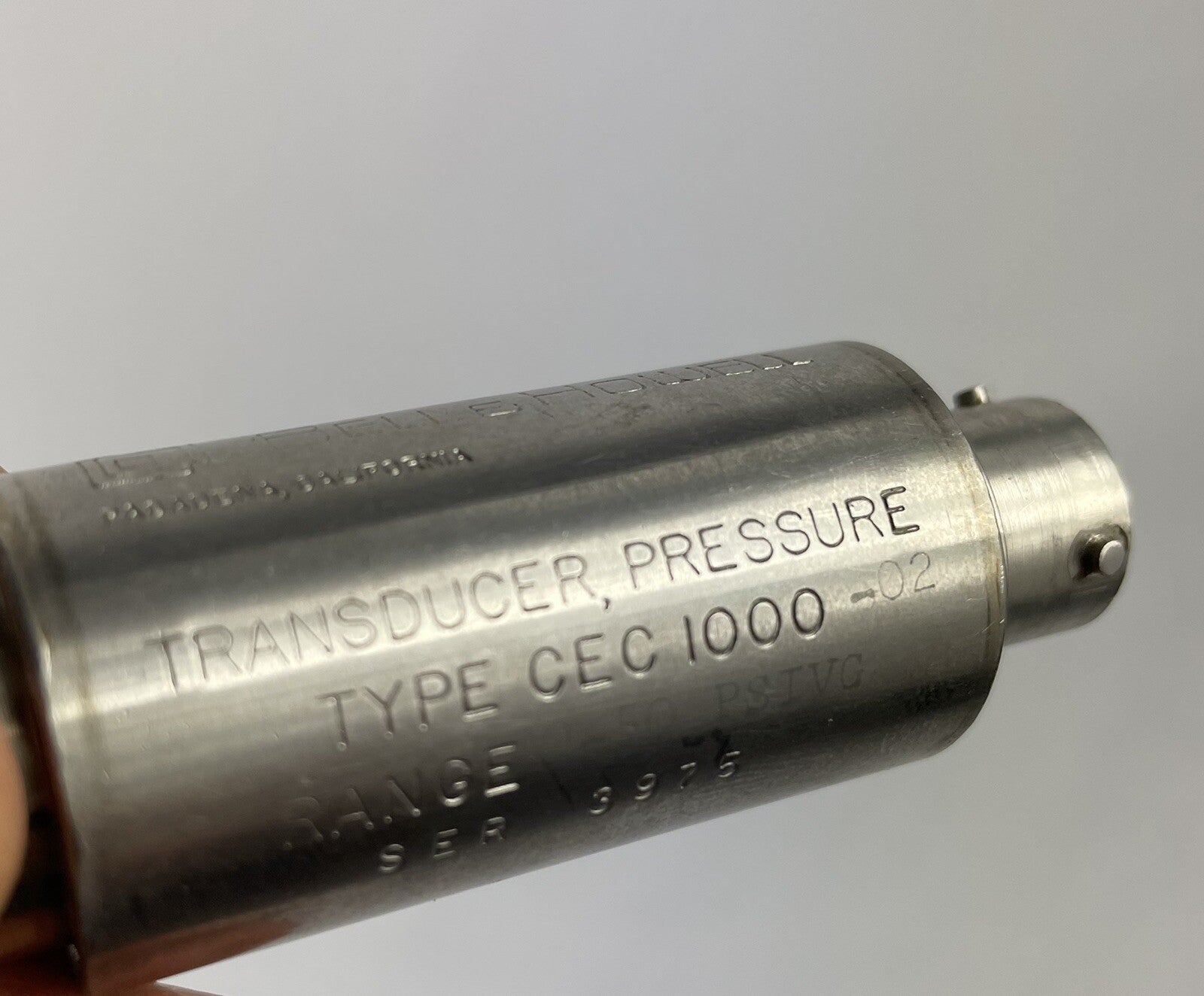 Bell & Howell CEC 1000-02 Pressure Transducer 0-50 PSIVG