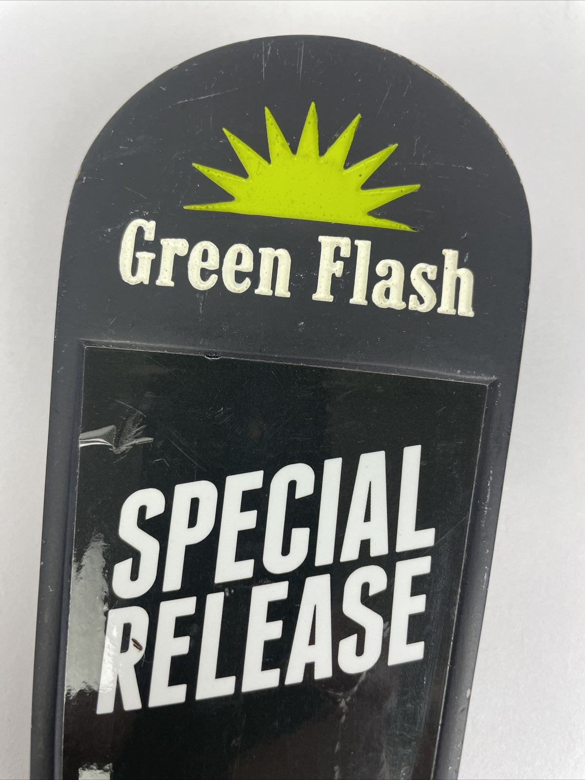 Green Flash Brewery Beer Tap Handle Special Release 30th Street 8.5" Rare