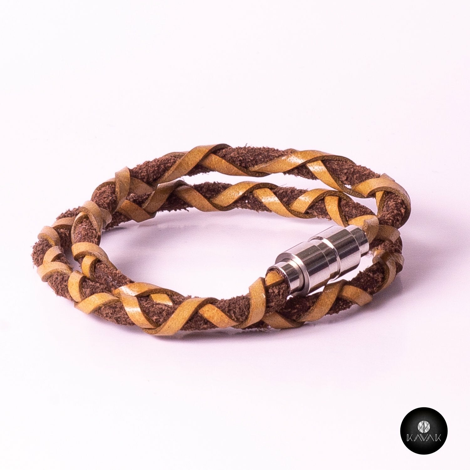 Kavak - Handmade Dense Yellow Cord Adjustable Women's Bracelet