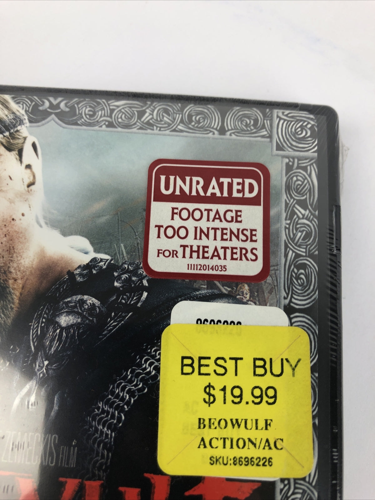 NEW Beowulf (DVD, 2008) [UNRATED] Director's Cut, Widescreen Angelina Jolie￼